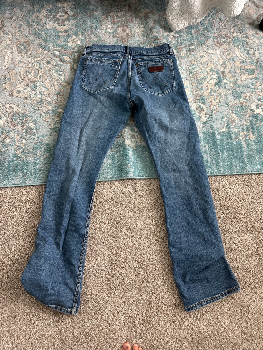 Wrangler Slim Straight Light Blue Men's Jeans
